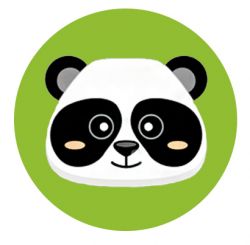 Adesivo per Freestyle Libre Panda