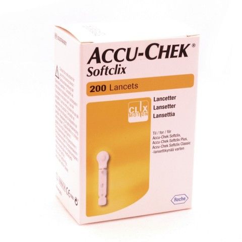 Accu - Chek Softclix Lancets 200 PEZZI Roche