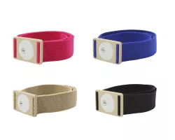 Supporto bracciale Freestyle Libre 3 Sensor | beige elastico, nero fascia elastica, cinturino blu, gomma rosa