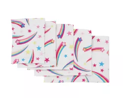 Bracciale elastico – Stelle cadenti su sfondo bianco