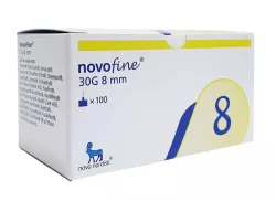 Aghi NovoFine 30G × 8 mm per penne da insulina, 100 pz