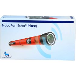 Penna per insulina NovoPen Echo Plus rosso copack