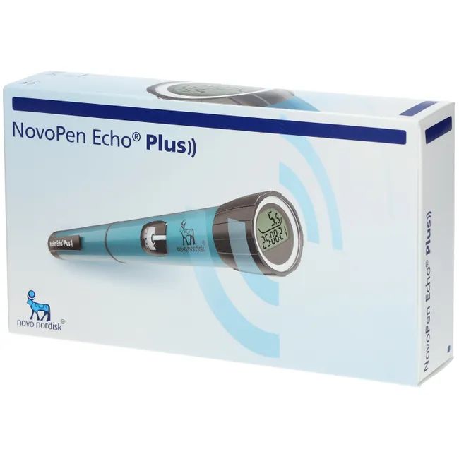 Penna per insulina NovoPen Echo Plus blu copack NOVO NORDISK