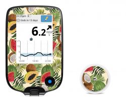 Adesivo per Freestyle Libre reader + sensor - Exotic fruits