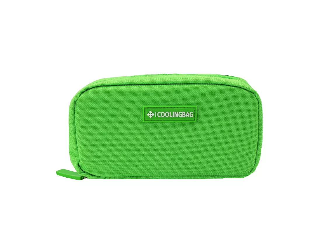 Astuccio COOLINGBAG per diabetici – pratico e elegante, colore lime