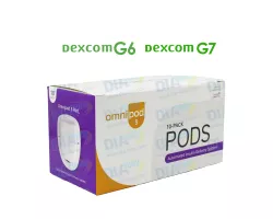 Omnipod 5 pods per Dexcom G6 and Dexcom G7